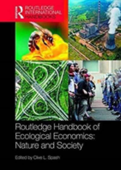 Coperta cărții Routledge Handbook of Ecological Economics