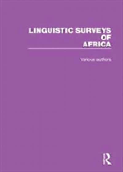 Coperta cărții Linguistic Surveys of Africa