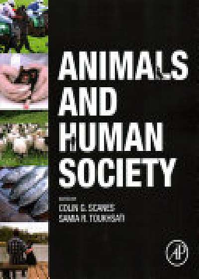 Coperta cărții Animals and Human Society