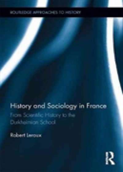 Coperta cărții History and Sociology in France