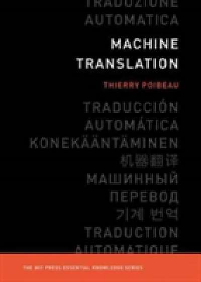 Coperta cărții Machine Translation