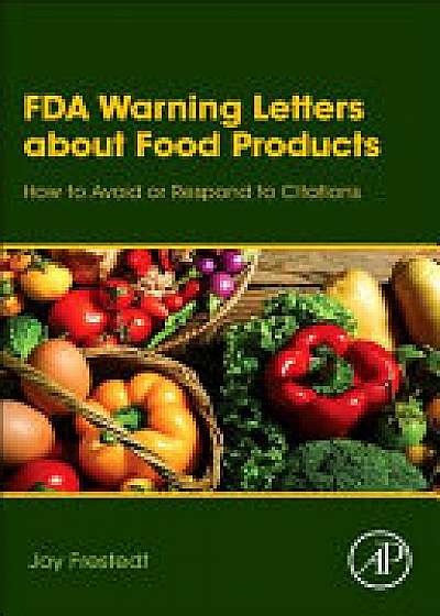 Coperta cărții FDA Warning Letters About Food Products