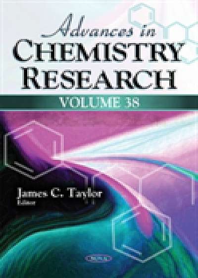Coperta cărții Advances in Chemistry Research