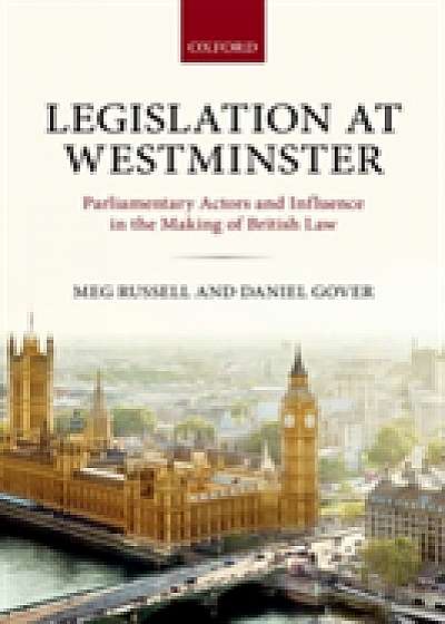 Coperta cărții Legislation at Westminster