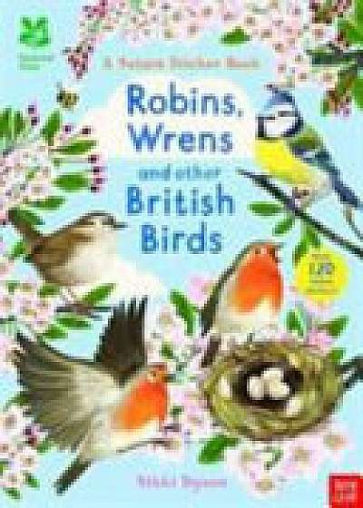 Coperta cărții National Trust: Robins, Wrens and other British Birds