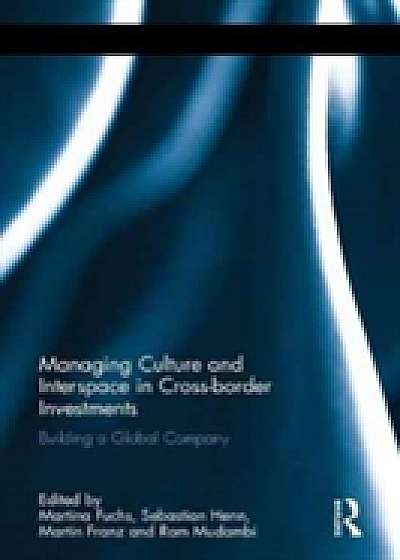 Coperta cărții Managing Culture and Interspace in Cross-Border Investments