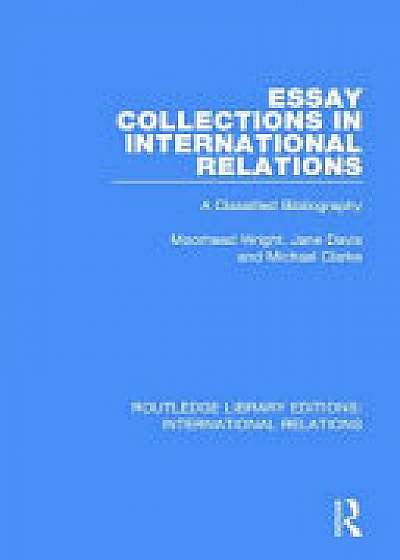 Essay Collections in International Relations