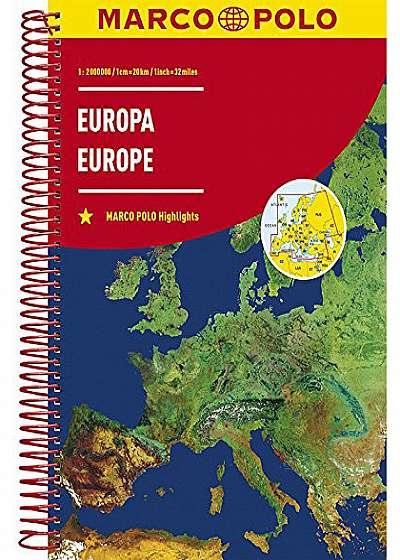 Europe Marco Polo Road Atlas