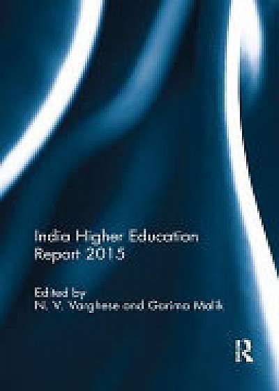 Coperta cărții India Higher Education Report 2015