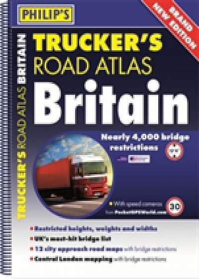 Philip's 2018 Trucker's Atlas Britain
