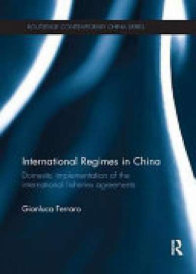 Coperta cărții International Regimes in China