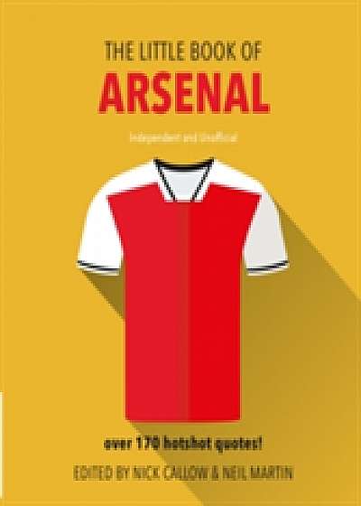 Coperta cărții The Little Book of Arsenal