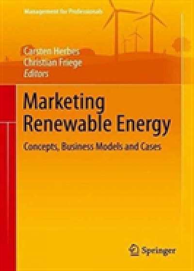 Coperta cărții Marketing Renewable Energy