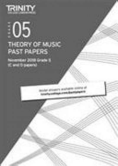 Trinity College London Theory of Music Past Papers (Nov 2018) Grade 5