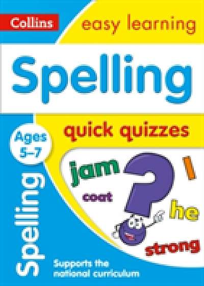 Spelling Quick Quizzes Ages 5-7