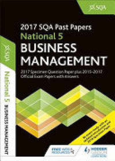 National 5 Business Management 2017-18 SQA Specimen and Past Papers with Answers