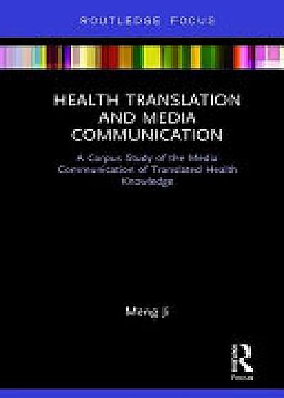 Coperta cărții Health Translation and Media Communication