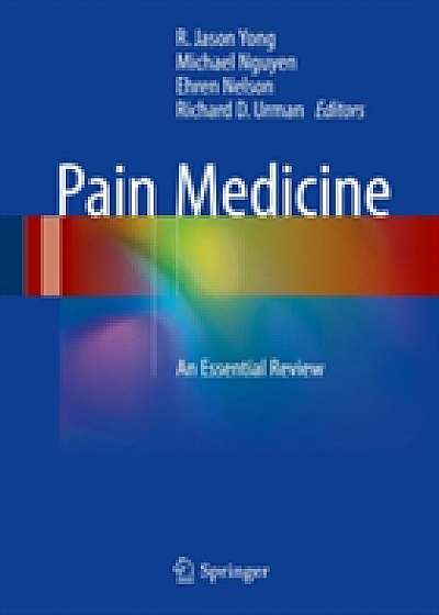 Coperta cărții Pain Medicine