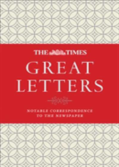Coperta cărții The Times Great Letters