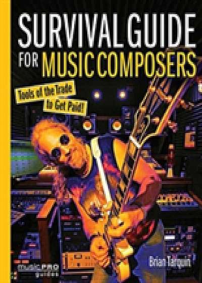 Coperta cărții SURVIVAL GUIDE FOR MUSIC COMPOSERS BAM BOOK