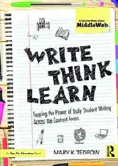 Coperta cărții Write, Think, Learn de Mary K. Tedrow