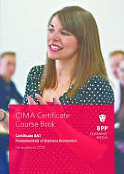 Coperta cărții CIMA BA1 Fundamentals of Business Economics
