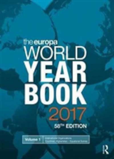 Coperta cărții The Europa World Year Book 2017