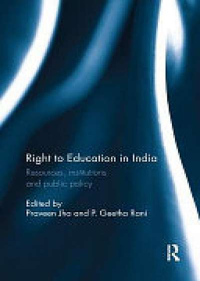 Coperta cărții Right to Education in India