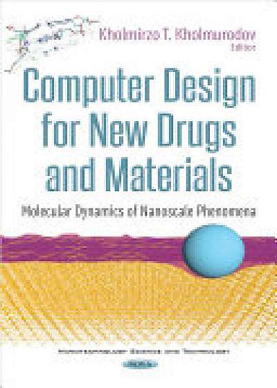 Coperta cărții Computer Design for New Drugs and Materials