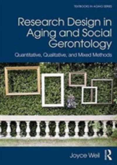 Coperta cărții Research Design in Aging and Social Gerontology