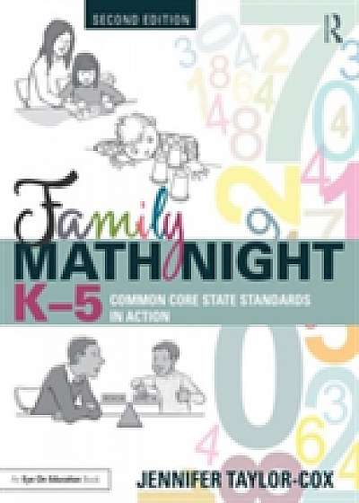 Coperta cărții Family Math Night K-5