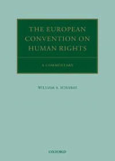 Coperta cărții European Convention on Human Rights