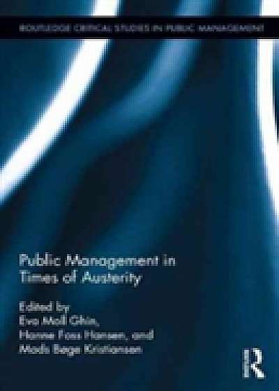 Coperta cărții Public Management in Times of Austerity