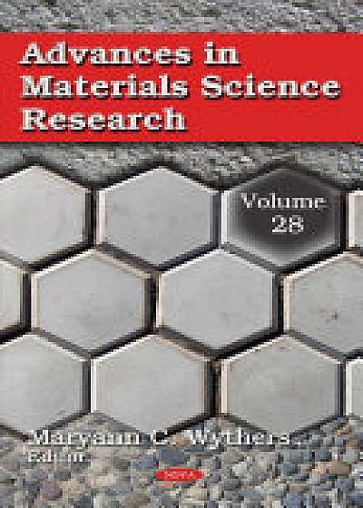 Coperta cărții Advances in Materials Science Research