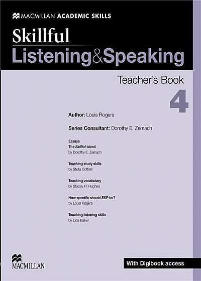 Skillful Level 4 Listening & Speaking Teacher's Book Pack