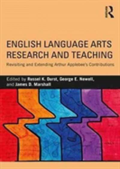 Coperta cărții English Language Arts Research and Teaching