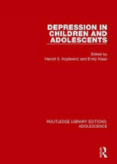 Coperta cărții Depression in Children and Adolescents