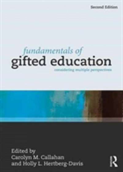 Coperta cărții Fundamentals of Gifted Education