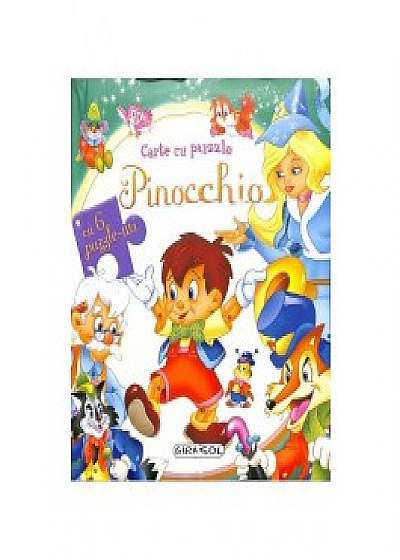 Carte cu puzzle - Pinocchio