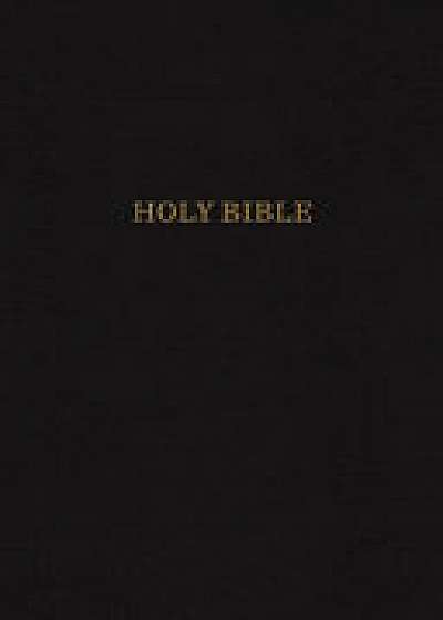 KJV, Thinline Reference Bible, Bonded Leather, Black, Indexed, Red Letter Edition, Comfort Print