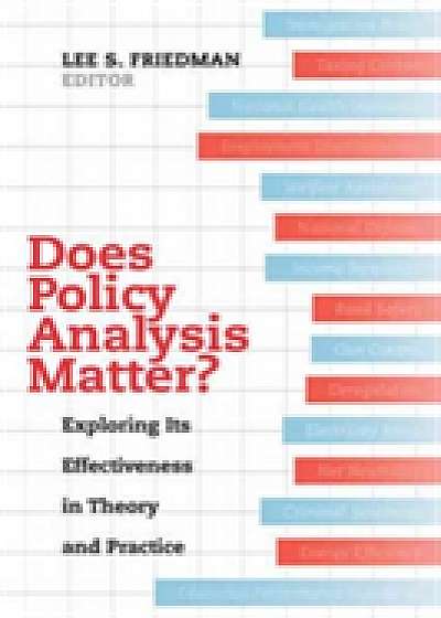 Coperta cărții Does Policy Analysis Matter?