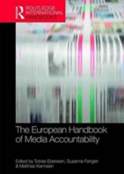 Coperta cărții The European Handbook of Media Accountability