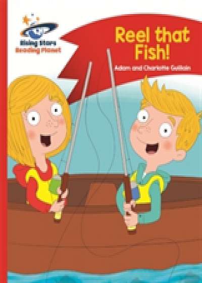 Coperta cărții Reading Planet - Reel that Fish! - Red B: Comet Street Kids de Adam Guillain
