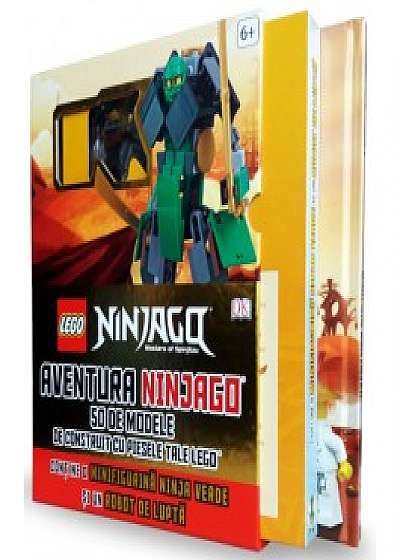 Lego. Ninjago. Aventura Ninjago. 50 de modele de construit cu piesele tale lego