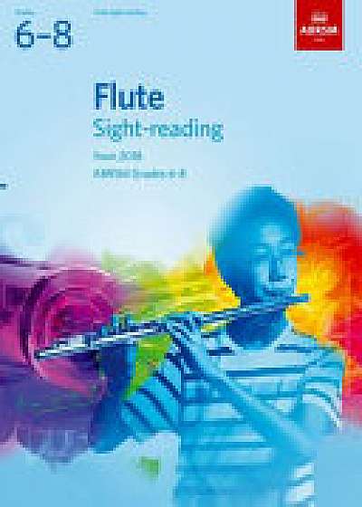 Coperta cărții Flute Sight-Reading Tests, ABRSM Grades 6-8