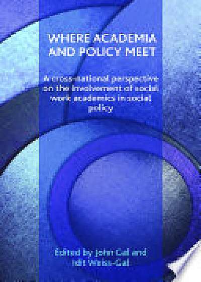 Coperta cărții Where academia and policy meet