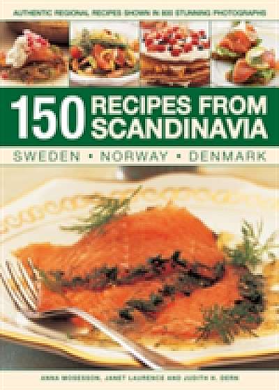 Coperta cărții 150 Recipes from Scandinavia