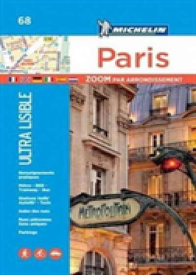 Paris Plan : Par Arrondissements Zoomed Map 68