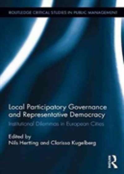 Coperta cărții Local Participatory Governance and Representative Democracy