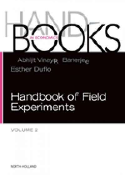 Coperta cărții Handbook of Field Experiments